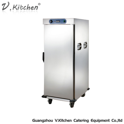 EWC-11 รถเข็นบุฟเฟ่ต์ไฟฟ้าประตูเดียวเชิงพาณิชย์ 11 ชั้นรถเข็นอุ่นอาหาร