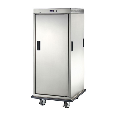 E-DBW-12B-21E รถเข็นบุฟเฟ่ต์ไฟฟ้าเชิงพาณิชย์ประตูกระจกสองชั้น 24 ชั้นรถเข็นอุ่นอาหาร
