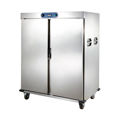 E-DBW-12B-21E รถเข็นบุฟเฟ่ต์ไฟฟ้าเชิงพาณิชย์ประตูกระจกสองชั้น 24 ชั้นรถเข็นอุ่นอาหาร