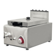 E-RQZ-400G ร้านอาหารเชิงพาณิชย์อุปกรณ์ครัวเคาน์เตอร์แก๊ส 1-Tank Deep Fryer