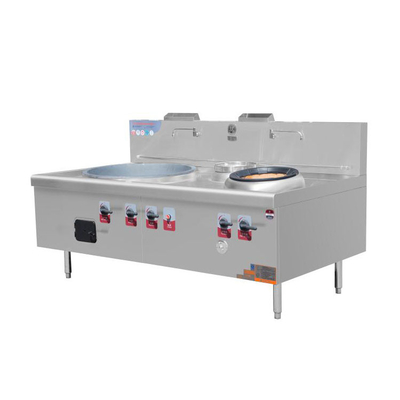YDDCDW School Restaurant Chinese Work Range 1-Wok 1-warmer Range