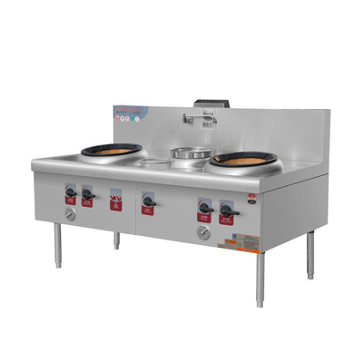 YDDCDW School Restaurant Chinese Work Range 1-Wok 1-warmer Range