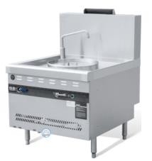 P-SC-3 สไตล์จีนหุงข้าวหม้อหุงข้าวแก๊ส 3-Deck Sea Food Steam Cabinet