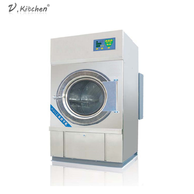เครื่องซักผ้าเชิงพาณิชย์ 50Hz แบบปิดเต็มระบบควบคุมคอมพิวเตอร์ PLC