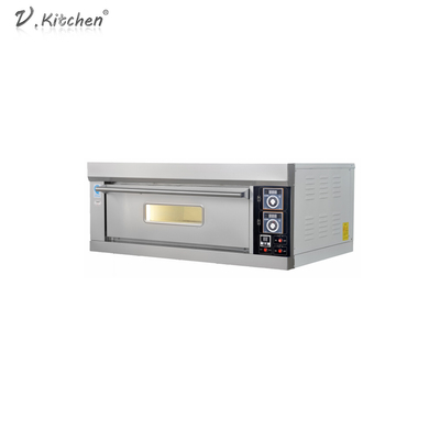 1 Deck 1 Tray Electric Bakery Oven Machine Mechanical Timer Control