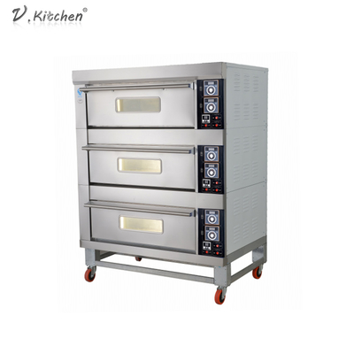 1 Deck 1 Tray Electric Bakery Oven Machine Mechanical Timer Control