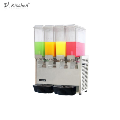 880W อุปกรณ์บาร์ของโรงแรม 8L * 4 ตู้ดื่มสี่ถัง
