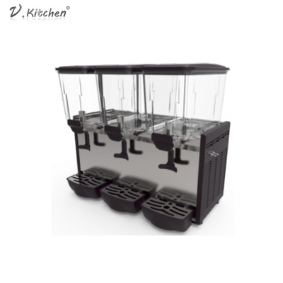 550W อุปกรณ์บาร์ของโรงแรม 15L * 2 ถังน้ำผลไม้คู่