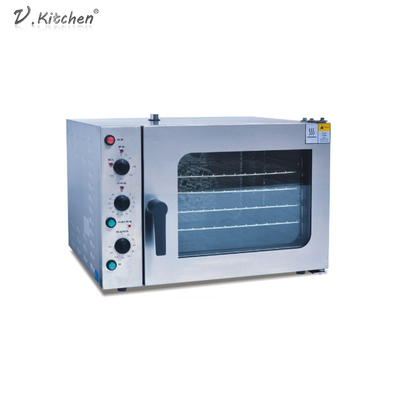 ไฟฟ้า 6 ถาด 300 ℃ Combi Convection Oven